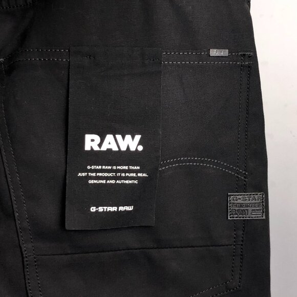 BNWT G-STAR RAW Men's Slim Black Pants MSRP: C$300 - Picture 1 of 12